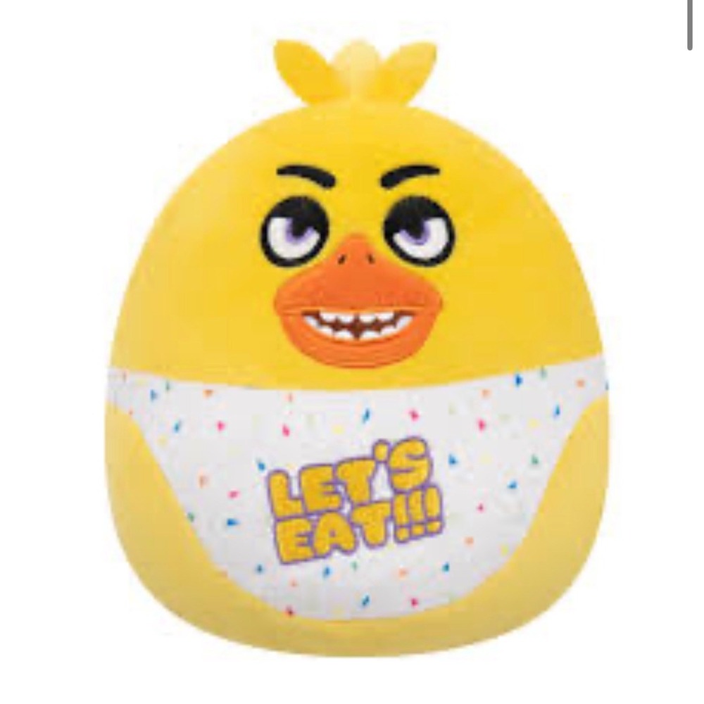 Five Nights at Freddy's Chica Plush Kids 8 Inch Yellow FNAF Toy